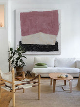 Load image into Gallery viewer, Large Wall Artwork Lilac and Black Canvas Wall Art Gp044