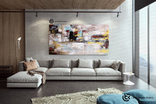 Load image into Gallery viewer, Original Abstract Painting Farmhouse Decor Modern Wall Art Fp035