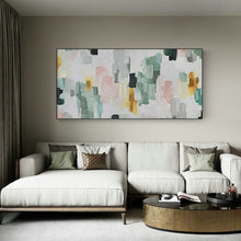 Load image into Gallery viewer, Oversized Artwork for Walls Colorful Minimalist Acrylic Painting Gp038