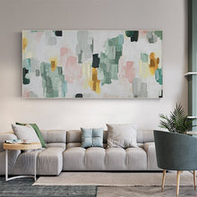 Load image into Gallery viewer, Oversized Artwork for Walls Colorful Minimalist Acrylic Painting Gp038