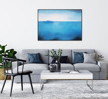 Load image into Gallery viewer, Blue Abstract Painting Landscape Painting On Canvas Kp004