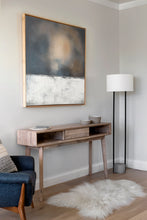 Load image into Gallery viewer, Oversized Wall Art Canvas Modern Black and Grey Minimalist Artwork Gp082