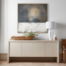 Load image into Gallery viewer, Oversized Wall Art Canvas Modern Black and Grey Minimalist Artwork Gp082