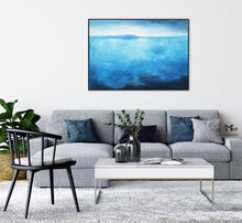 Load image into Gallery viewer, Blue Painting Large Original Painting On Canvas Abstract Acrylic Painting Kp016