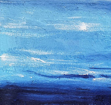 Load image into Gallery viewer, Blue Ocean Canvas Painting Bright Wall Painting Ap124