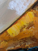 Load image into Gallery viewer, Green Gold Yellow Abstract Painting Living Room Wall Art Np060