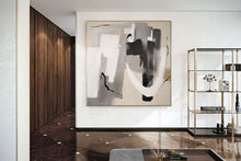 Load image into Gallery viewer, Black and White Paintings Large Canvas Art for Living Room Np105