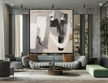 Load image into Gallery viewer, Black and White Paintings Large Canvas Art for Living Room Np105