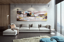 Load image into Gallery viewer, Original Abstract Painting Farmhouse Decor Modern Wall Art Fp035