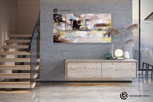 Load image into Gallery viewer, Original Abstract Painting Farmhouse Decor Modern Wall Art Fp035