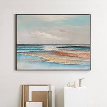 Load image into Gallery viewer, Ocean Painting Large Coastal Wall Art Beach Painting Landscape Op074