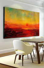 Load image into Gallery viewer, Giant Canvas Painting Office Wall Art,Original Abstract Art Gp071