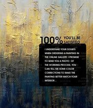 Load image into Gallery viewer, Gold Leaf Abstract Painting Modern Wall Art Large Colorful Paintings Np016