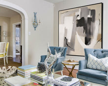Load image into Gallery viewer, Black and White Paintings Large Canvas Art for Living Room Np105