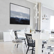 Load image into Gallery viewer, Ocean Waves Painting Abstract Ocean Painting Blue Seascape Painting Kp011