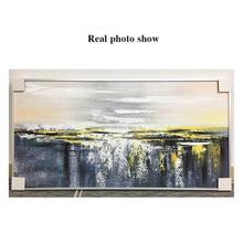 Load image into Gallery viewer, Original Acrylic Gold Art Black Texture Decoration Enormous Canvas Art Gp056