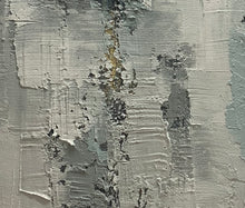 Load image into Gallery viewer, Grey Gold Abstract Painting original Modern Painting Op081