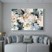 Load image into Gallery viewer, Abstract Handmade Flower Painting Large Paintings for Bedroom Gp053