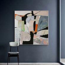 Load image into Gallery viewer, Block Knife Painting Abstract Canvas Art Modern Decor Knife Art Nursery Decor Dp053