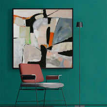 Load image into Gallery viewer, Block Knife Painting Abstract Canvas Art Modern Decor Knife Art Nursery Decor Dp053