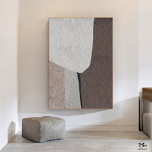Load image into Gallery viewer, Beige Abstract Painting Contemporary Living Room Decor Ap121