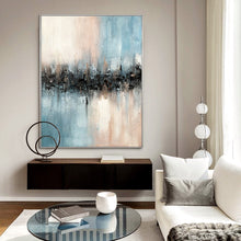 Load image into Gallery viewer, 3D Beige Textured Canvas Painting Minimalist Art For Living Room Kp029