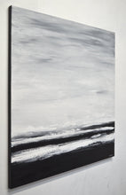 Load image into Gallery viewer, Black and White Landscape Painting Minimalist Modern Artwork Fp006