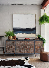 Load image into Gallery viewer, Grey Beige Navy Painting on Canvas, Large Textured Acrylic Room Decor Gp083