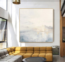 Load image into Gallery viewer, Large Ocean Sunset Painting on Canvas Painting Cloud Painting Op066