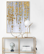 Load image into Gallery viewer, Gold Leaf Art Landscape Painting Contemporary Art Large Artworks Dp060