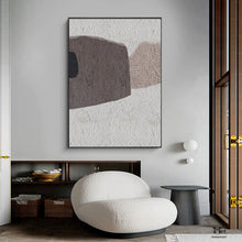 Load image into Gallery viewer, Beige Abstract Painting Minimalist Art Nordic Painting Ap122