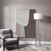 Load image into Gallery viewer, Beige Abstract Painting Contemporary Living Room Decor Ap121