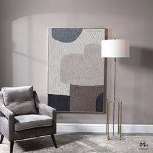 Load image into Gallery viewer, Beige Gray Minimalist Abstract Painting Living Room Nordic Painting Ap111