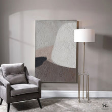 Load image into Gallery viewer, Beige Brown Abstract Painting On Canvas Living Room Art Ap109