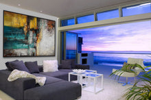 Load image into Gallery viewer, Texture Palette Knife Modern Wall Art Colorful Artwork Ap129