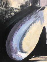 Load image into Gallery viewer, Black And White Abstract Painting On Canvas For Living Room Kp034