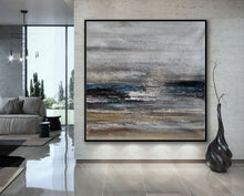 Load image into Gallery viewer, Neutral Color Textured Minimal Simple Easy Acrylic Painting Ap085