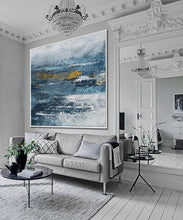 Load image into Gallery viewer, Soft Tones Color Textured Minimal Simple Easy Acrylic Painting Ap082