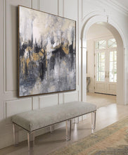Load image into Gallery viewer, Beige and Black Painting Large Artwork Wall Canvas Ap104