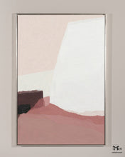 Load image into Gallery viewer, Original Minimalist Painting Blush Pink Wall Art Ap107