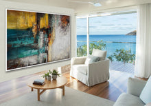 Load image into Gallery viewer, Texture Palette Knife Modern Wall Art Colorful Artwork Ap129