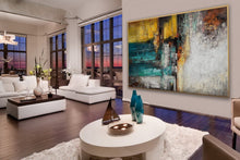 Load image into Gallery viewer, Texture Palette Knife Modern Wall Art Colorful Artwork Ap129