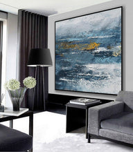 Load image into Gallery viewer, Soft Tones Color Textured Minimal Simple Easy Acrylic Painting Ap082