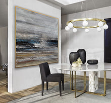 Load image into Gallery viewer, Neutral Color Textured Minimal Simple Easy Acrylic Painting Ap085