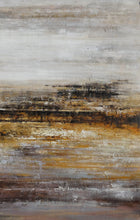 Load image into Gallery viewer, Gray Gold Brown Textured Abstract Artwork Oversized Art for Sale Ap088