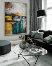 Load image into Gallery viewer, Gray White Brown Heavy Rich Textured Neutral Color Abstract Painting Ap081