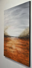 Load image into Gallery viewer, Orange Landscape Art Painting Square Abstract Oil Painting Fp007