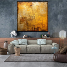 Load image into Gallery viewer, Extra Large Wall Art Gold Abstrat Painting Modern Wall Art For Living Room