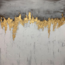 Load image into Gallery viewer, Gray Abstract Painting Textured Canvas Painting Minimalist Art For Living Room AT01