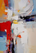 Load image into Gallery viewer, Blue Red Abstrat Painting Modern Wall Art For Living Room Bed ROOM
